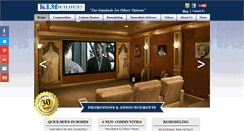 Desktop Screenshot of klmbuildersinc.com